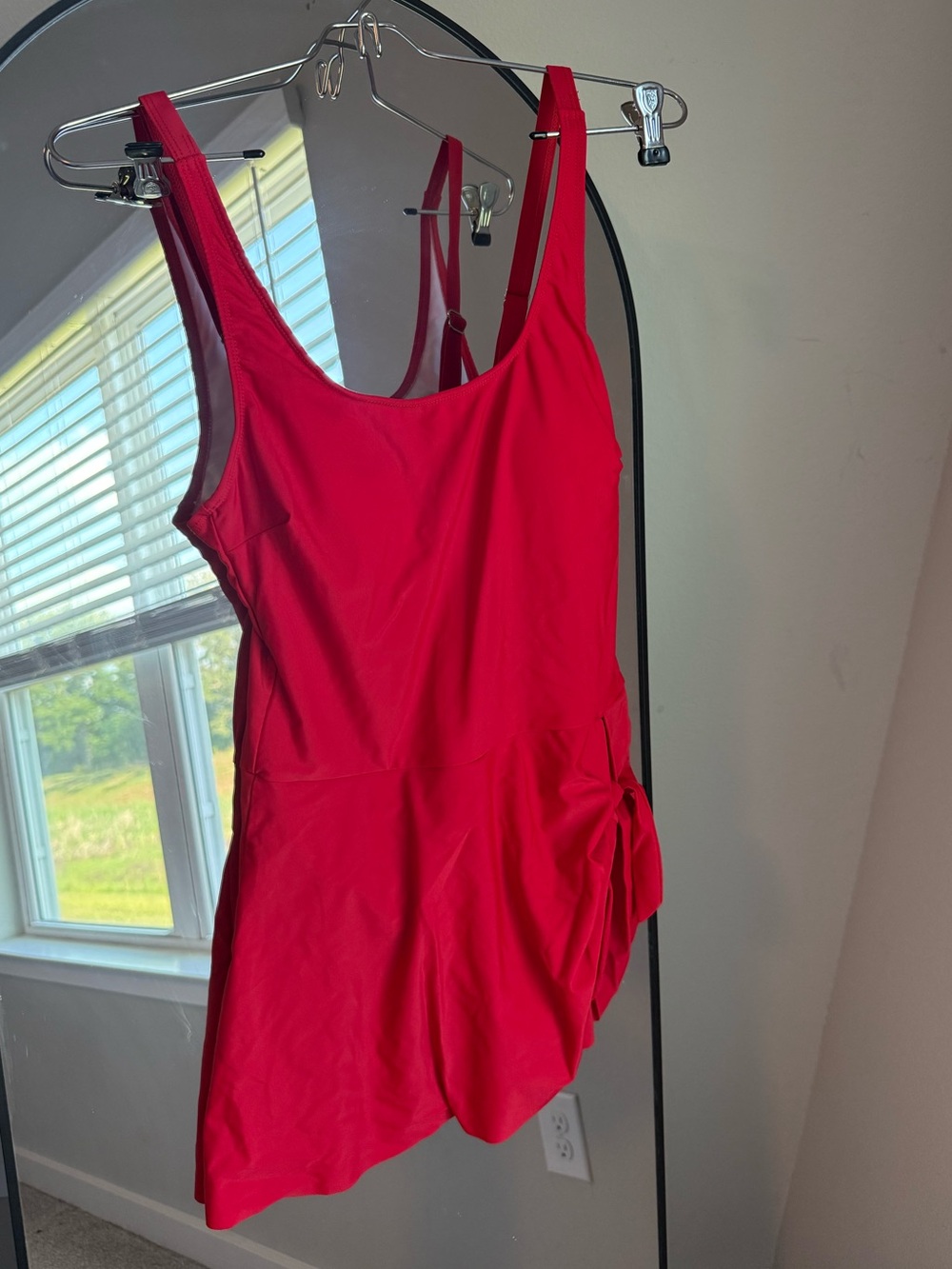 Swim dress NEW large red